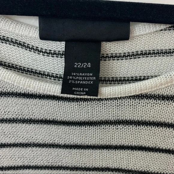 Lane Bryant stripped top - Picture 4 of 7